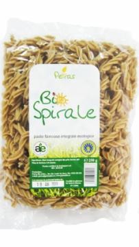 Paste fainoase bio spirale, grau integral - Pret | Preturi Paste fainoase bio spirale, grau integral