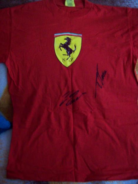 autograf pilotii Ferrari - Pret | Preturi autograf pilotii Ferrari