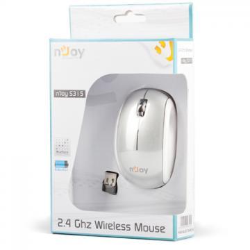 S315 Wireless BlueTrace Optical Mouse, USB 2.0, 3 Buttons, 1600dpi, Metallic Scrolling Wheel, Nano Receiver attached to the bottom, Low Power Consumption with up to 6 Months Battery Life time, Metallic Grey High Glossy Top with Apple White Body - Pret | Preturi S315 Wireless BlueTrace Optical Mouse, USB 2.0, 3 Buttons, 1600dpi, Metallic Scrolling Wheel, Nano Receiver attached to the bottom, Low Power Consumption with up to 6 Months Battery Life time, Metallic Grey High Glossy Top with Apple White Body