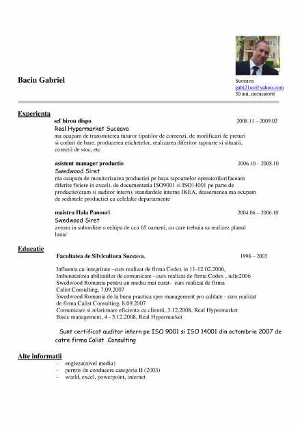 cv  la doar 5 lei - Pret | Preturi cv  la doar 5 lei