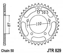JTR829 - pinion 530 otel-carbon JT Sprockets - 47 dinti - Pret | Preturi JTR829 - pinion 530 otel-carbon JT Sprockets - 47 dinti