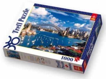 Puzzle Trefl 1000 Port Jackson, Sydney - Pret | Preturi Puzzle Trefl 1000 Port Jackson, Sydney