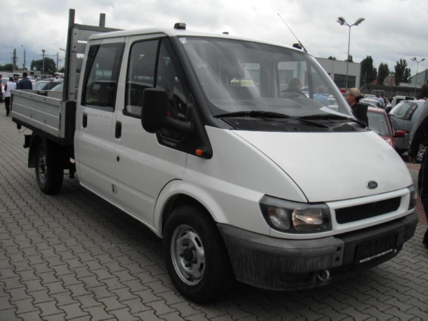 FORD Transit 2.4 TDDI Doka Pritsche Camioneta cu Lada Bena Autoutilitara - Pret | Preturi FORD Transit 2.4 TDDI Doka Pritsche Camioneta cu Lada Bena Autoutilitara