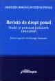 Revista de drept penal - Pret | Preturi Revista de drept penal
