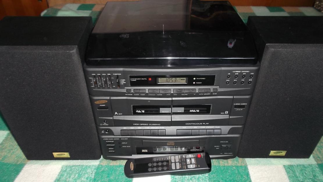 SAMSUNG SCM6650 combina audio:radio cd pick-up boxe+telecomanda - Pret | Preturi SAMSUNG SCM6650 combina audio:radio cd pick-up boxe+telecomanda