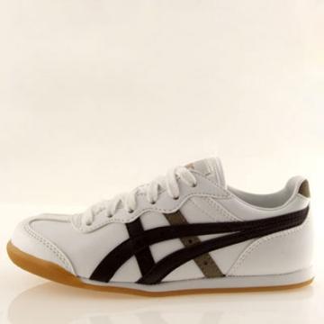 Adidasi Asics Revolve PS white/dark brown - Mostra - Pret | Preturi Adidasi Asics Revolve PS white/dark brown - Mostra