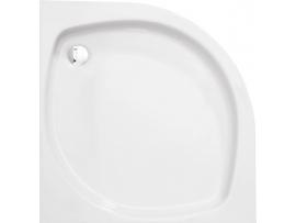 Cadita de dus semi-rotunda cu panou integrat 90x90x6 cm - Pret | Preturi Cadita de dus semi-rotunda cu panou integrat 90x90x6 cm