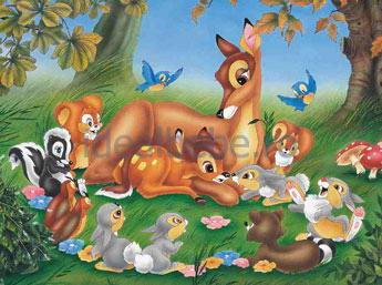 Dino - Bambi and Animals 48 piese - Pret | Preturi Dino - Bambi and Animals 48 piese