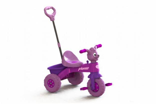 Tricicleta pentru copii cu maner Princess - Pret | Preturi Tricicleta pentru copii cu maner Princess