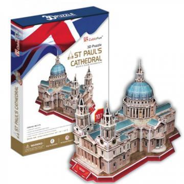 CubicFun - Puzzle 3D St Paul Cathedral - Pret | Preturi CubicFun - Puzzle 3D St Paul Cathedral