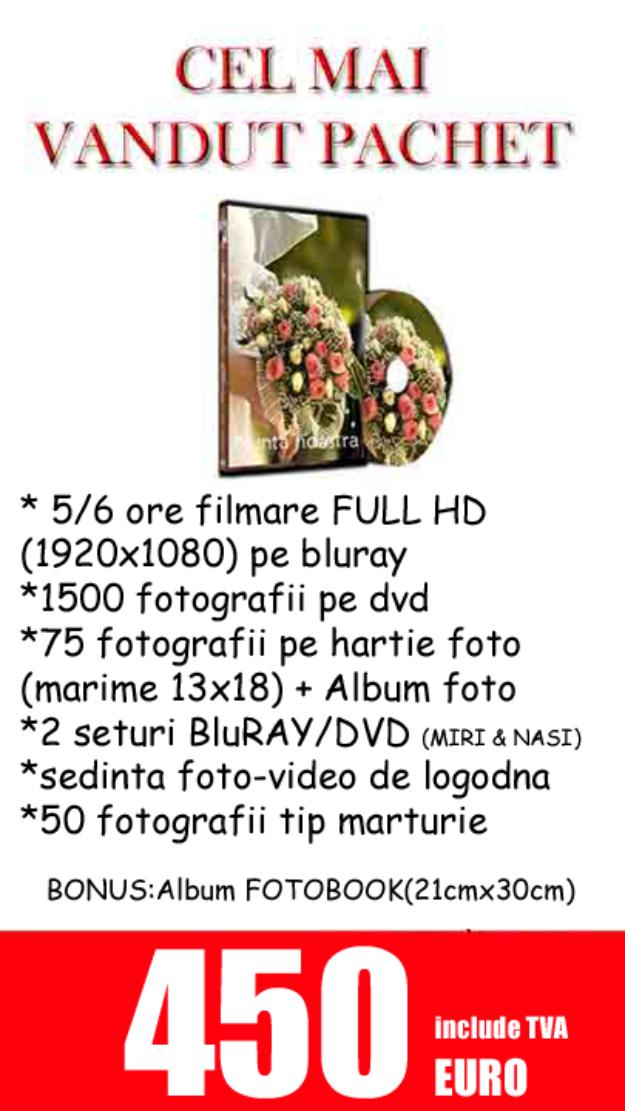 Foto video full hd 450 euro - Pret | Preturi Foto video full hd 450 euro
