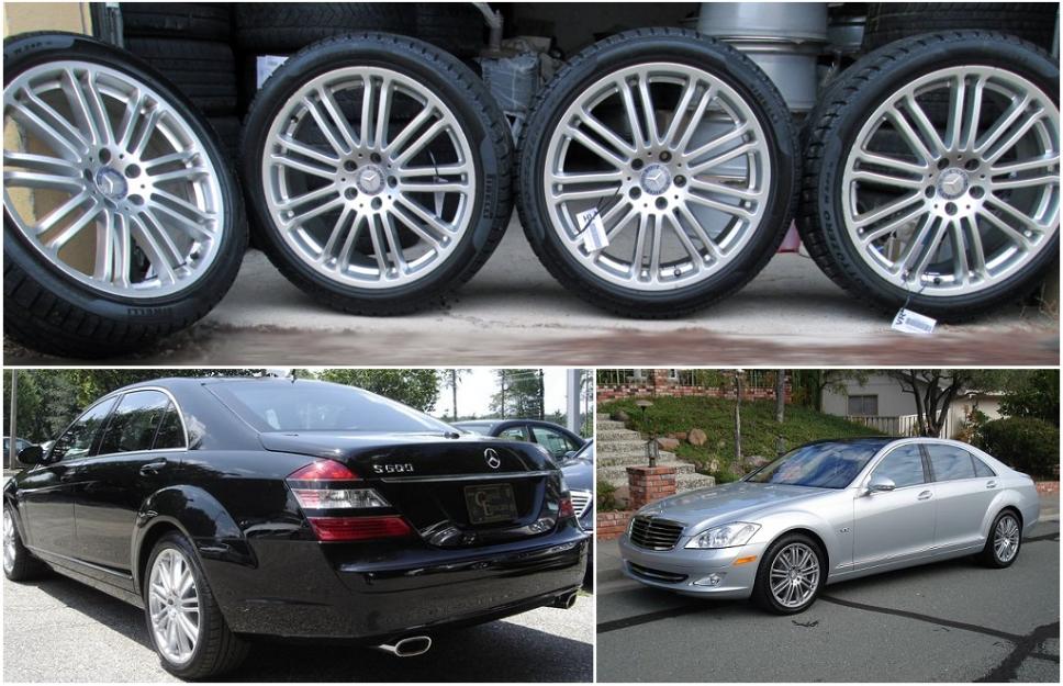 Jante originale Mercedes S Class pe 19 anvelope iarna - Pret | Preturi Jante originale Mercedes S Class pe 19 anvelope iarna