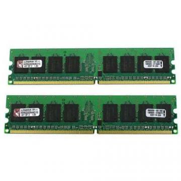 Memorie Kingston DDR2 1024MB PC2-4300 Kit - Pret | Preturi Memorie Kingston DDR2 1024MB PC2-4300 Kit