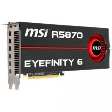 Placa Video MSI Ati Radeon HD 5870 Eyefinity 6 - Pret | Preturi Placa Video MSI Ati Radeon HD 5870 Eyefinity 6