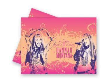 Hannah Montana - Glitter &amp; Shine - Fata de Masa Plastic (120 x 180 cm) - Pret | Preturi Hannah Montana - Glitter &amp; Shine - Fata de Masa Plastic (120 x 180 cm)