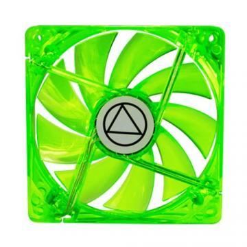 Deepcool Xfan 120U G/B Green 120mm UV LED fan, material reactiv la UV, 4 LED-uri albastre, 1300 RPM, 44.71 CFM, conectori: 3 pin si Molex, 9 pale - Pret | Preturi Deepcool Xfan 120U G/B Green 120mm UV LED fan, material reactiv la UV, 4 LED-uri albastre, 1300 RPM, 44.71 CFM, conectori: 3 pin si Molex, 9 pale