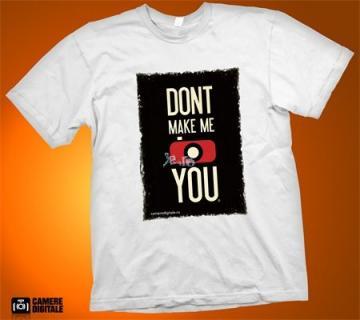 Tricou Negru - Dont Make Me Shot You - Pret | Preturi Tricou Negru - Dont Make Me Shot You