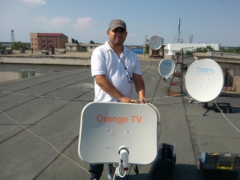 Anunt antene satelit Orange TV - Pret | Preturi Anunt antene satelit Orange TV