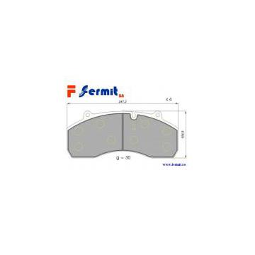 Brake pads - Scania - WVA 29120 - Pret | Preturi Brake pads - Scania - WVA 29120