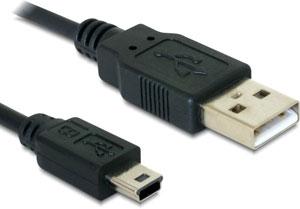 Cablu USB 2.0 A - mini 5PM, 1M, Delock 82273 - Pret | Preturi Cablu USB 2.0 A - mini 5PM, 1M, Delock 82273