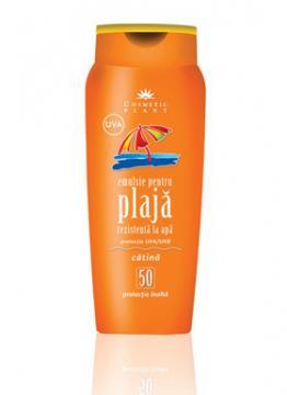 Emulsie pentru Plaja cu Ulei de Catina SPF50 250ml - Pret | Preturi Emulsie pentru Plaja cu Ulei de Catina SPF50 250ml