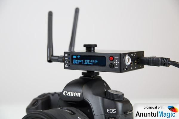 Streaming video de pe DSLR si Camcorder fara PC - Pret | Preturi Streaming video de pe DSLR si Camcorder fara PC