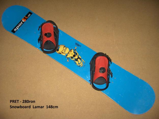 Snowboard Lamar 148cm - Pret | Preturi Snowboard Lamar 148cm