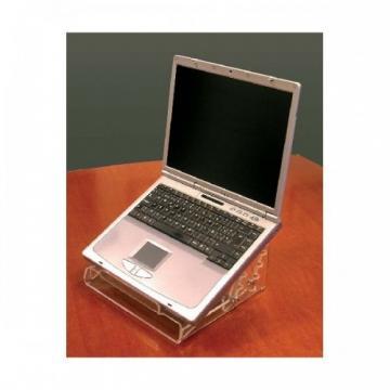 Suport acrilic pentru monitor/laptop, STEY - transparent - Pret | Preturi Suport acrilic pentru monitor/laptop, STEY - transparent