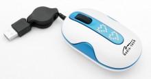 Mouse MEDIA TECH MT CRYSTAL 1059B - Swarowsky BLUE/white - Pret | Preturi Mouse MEDIA TECH MT CRYSTAL 1059B - Swarowsky BLUE/white