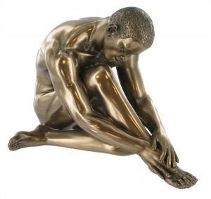 Nathan Cold Cast Bronze Sculpture - Pret | Preturi Nathan Cold Cast Bronze Sculpture