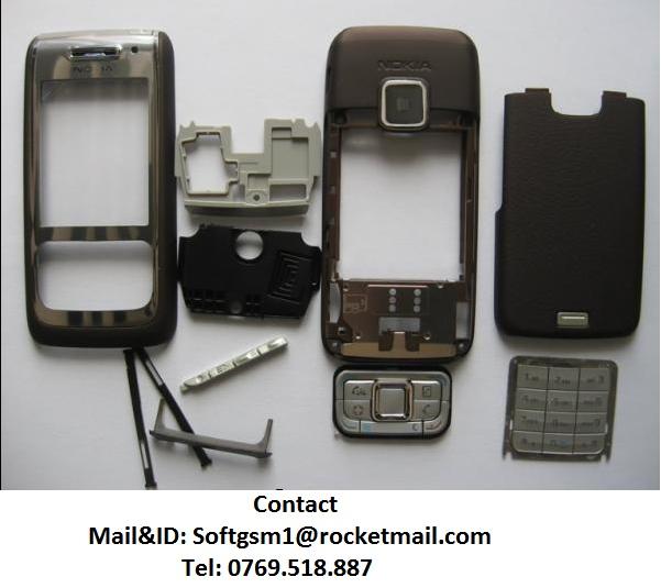 Carcasa Nokia E65 BROWN ( CULOARE MARO ) ORIGINALA NOUA - Pret | Preturi Carcasa Nokia E65 BROWN ( CULOARE MARO ) ORIGINALA NOUA