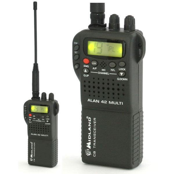 STatie radio ALAN 42 Multi, AM si FM, portabila, CB 27 Mhz - Pret | Preturi STatie radio ALAN 42 Multi, AM si FM, portabila, CB 27 Mhz