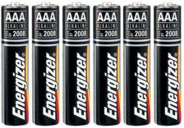Baterii alcaline Energizer 1.5V AAA LR03 (6 buc) - Pret | Preturi Baterii alcaline Energizer 1.5V AAA LR03 (6 buc)
