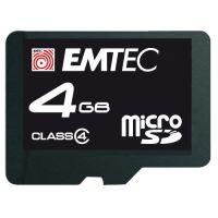 Card memorie Emtec MicroSDHD 4GB Class 4 (Adaptor SD) - Pret | Preturi Card memorie Emtec MicroSDHD 4GB Class 4 (Adaptor SD)