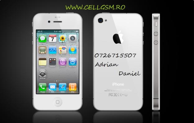 Vand iPhone 4 16gb Nou SIgilat Neverlocked alb - Pret | Preturi Vand iPhone 4 16gb Nou SIgilat Neverlocked alb