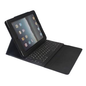 Husa piele cu tastatura Bluetooth pentru iPAD - Pret | Preturi Husa piele cu tastatura Bluetooth pentru iPAD