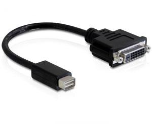 Adaptor mini DVI Mac la DVI 24+1 T -M, Delock 65251 - Pret | Preturi Adaptor mini DVI Mac la DVI 24+1 T -M, Delock 65251