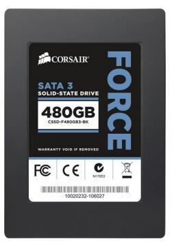 SSD Corsair CSSD-F480GB3-BK, Force Series 3, 480GB SATA3, Read/Write 540/425 MB/s, bracket 2.5" / 3.5" - Pret | Preturi SSD Corsair CSSD-F480GB3-BK, Force Series 3, 480GB SATA3, Read/Write 540/425 MB/s, bracket 2.5" / 3.5"