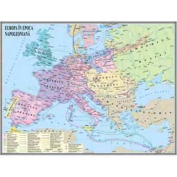 Harta Europa in perioada napoleoniana - Pret | Preturi Harta Europa in perioada napoleoniana