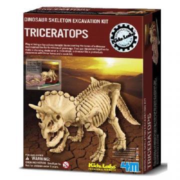 4M - Set Arheologic Triceratops - Pret | Preturi 4M - Set Arheologic Triceratops
