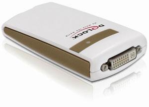 Adaptor USB 2.0 la HDMI-DVI, Delock 61932 - Pret | Preturi Adaptor USB 2.0 la HDMI-DVI, Delock 61932