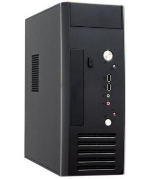 Carcasa CHIEFTEC BRAVO Combi DeskTower (USB/Audio), 300W SFX PSU, mATX, 2x3.5 1x2.5 inte, CS-03B-B - Pret | Preturi Carcasa CHIEFTEC BRAVO Combi DeskTower (USB/Audio), 300W SFX PSU, mATX, 2x3.5 1x2.5 inte, CS-03B-B