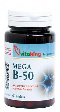 Complex de vitamina B50 - 60 capsule - Pret | Preturi Complex de vitamina B50 - 60 capsule
