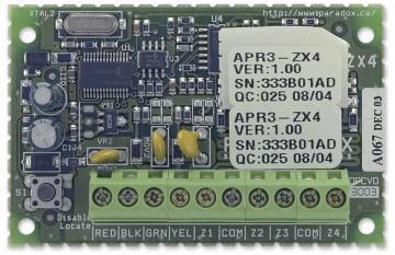 Modul de extensie Paradox ZX4 - Pret | Preturi Modul de extensie Paradox ZX4