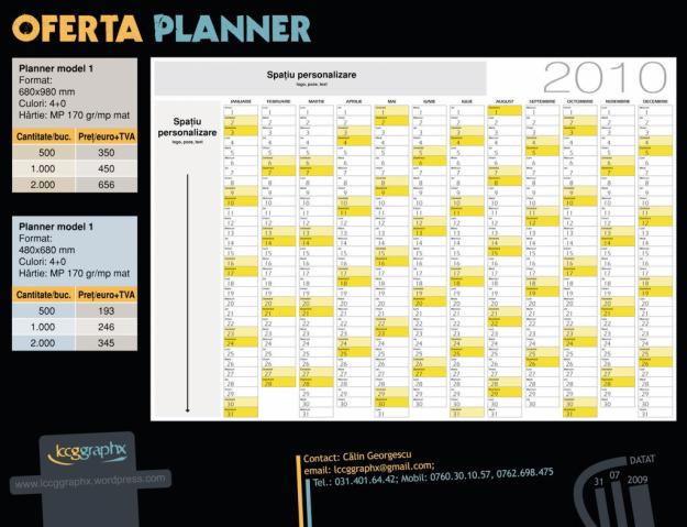 OFERTA PLANNERE - Pret | Preturi OFERTA PLANNERE