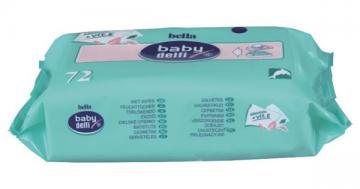 Servetele umede Baby Delfi cu alantoina si vitamina E - Pret | Preturi Servetele umede Baby Delfi cu alantoina si vitamina E