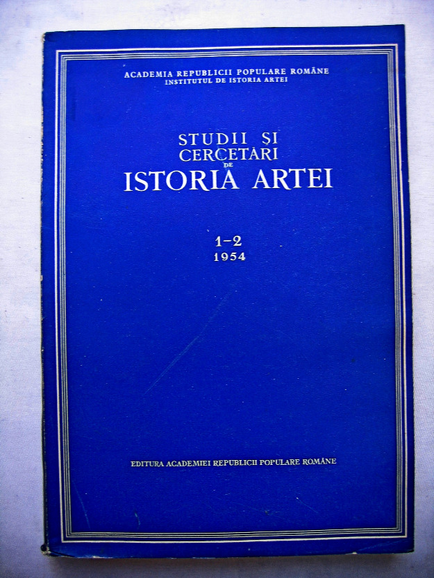 Studii si cercetari de Istoria Artei - Pret | Preturi Studii si cercetari de Istoria Artei