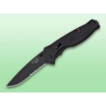 Briceag SOG Flash II - Partially Serrated, Black TiNi - Pret | Preturi Briceag SOG Flash II - Partially Serrated, Black TiNi