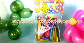 500 Baloane pentru modelaj profesionale culori asortate - Pret | Preturi 500 Baloane pentru modelaj profesionale culori asortate