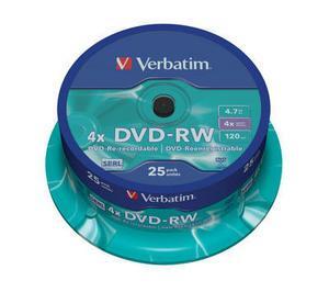 DVD+R Verbatim 16x 4,7 GB 25 buc/spindle - Pret | Preturi DVD+R Verbatim 16x 4,7 GB 25 buc/spindle